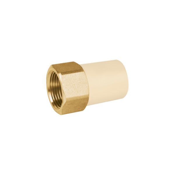 Adaptador hembra de CPVC 3/4 con inserto de latón FOSET 45108