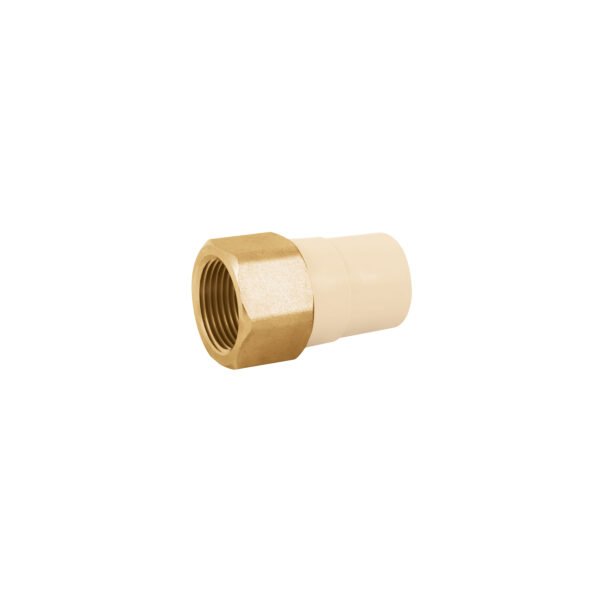 Adaptador hembra de CPVC 1 con inserto de latón FOSET 45109