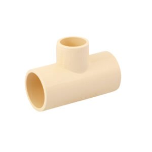Tee reducida central de CPVC 3/4 x 3/4 x 1/2 Foset 45072
