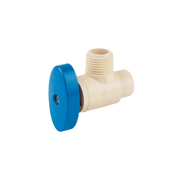 Llave angular de CPVC de 1/2 x 1/2 FOSET 45045