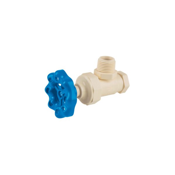 Llave angular de CPVC de 1/2 maneral volante FOSET 42019