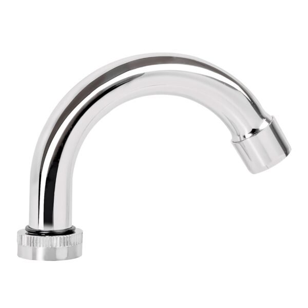 Cuello curvo para mezcladora de lavabo cromo Basic 49377