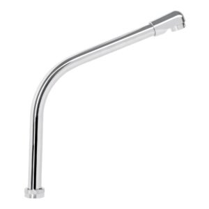 Cuello tipo cobra para mezcladora de fregadero cromo Basic 49193