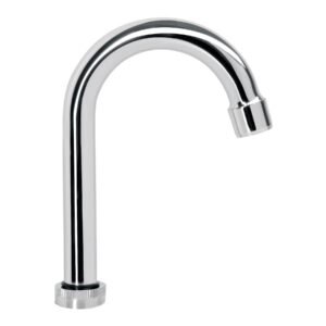 Cuello tipo bar para mezcladora de lavabo cromo Basic 49285