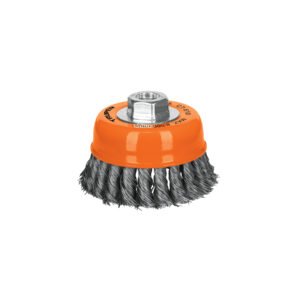CT-610.jpg Carda copa 4 alambre trenzado fino eje 5/8-11 Truper 14187