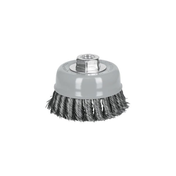 Carda copa 4 alambre trenzado grueso Multi-rosca Truper 100855