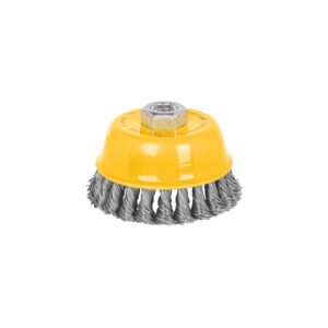 CT-610XP.jpg Carda copa 4 alambre trenzado grueso eje 5/8-11 Pretul 28259