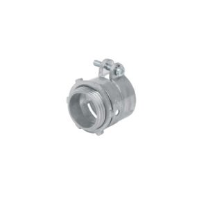 Conector recto 1 para tubo flexible metálico Volteck 47342