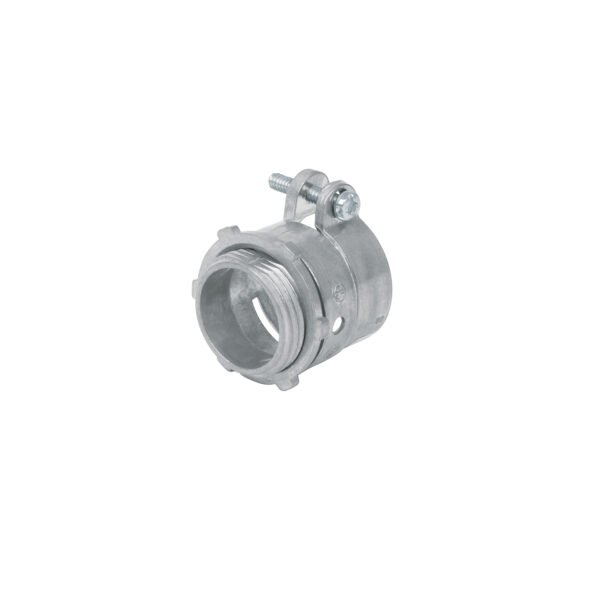 Conector recto 1 para tubo flexible metálico Volteck 47342