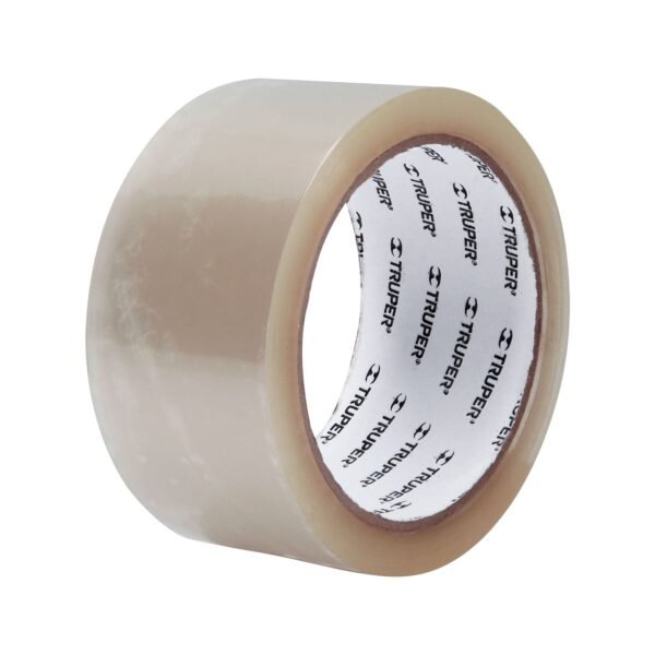 Cinta de empaque 48 mm x 50 m transparente Truper 12555
