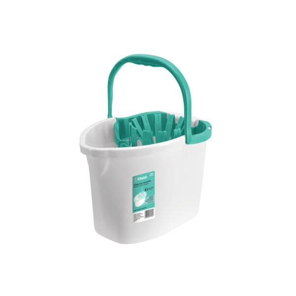 Cubeta plástica con exprimidor 8L KLINTEK 55961