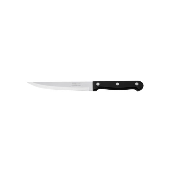 Cuchillo liso para asado 5 mango de plástico Pretul 23093