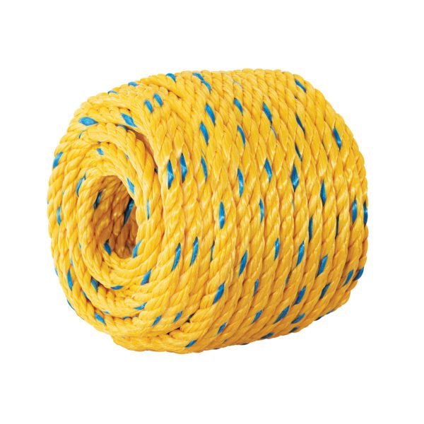 Kilo de cuerda amarilla de polipropileno 10 mm rollo 1kg 40186