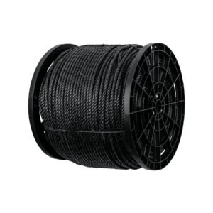Kilo de cuerda negra de polipropileno 10 mm carrete 20kg 40765