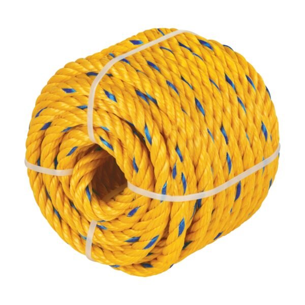 Kilo de cuerda amarilla de polipropileno 11 mm rollo 1kg 40187