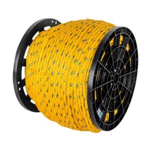 Kilo de cuerda amarilla de polipropileno 11mm carrete 20kg 44488