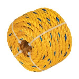 Kilo de cuerda amarilla de polipropileno 13 mm rollo 1kg 40188