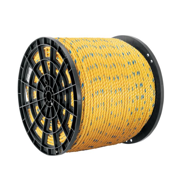 Kilo de cuerda amarilla de polipropileno 13mm carrete 30kg 44489