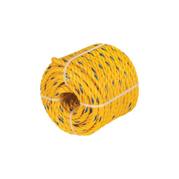 Kilo de cuerda amarilla de polipropileno 16mm rollo 1kg 40957