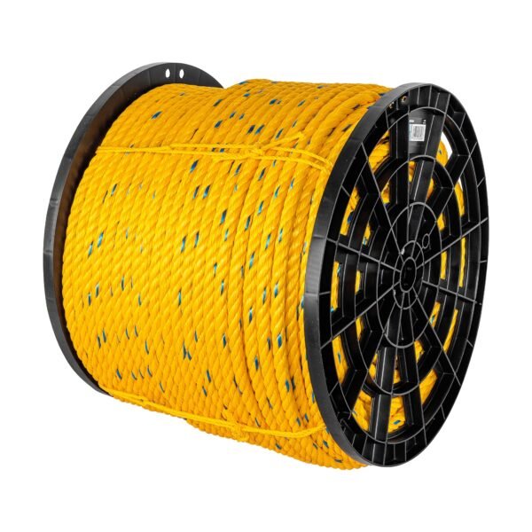 Kilo de cuerda amarilla de polipropileno 16mm carrete 30kg 44490