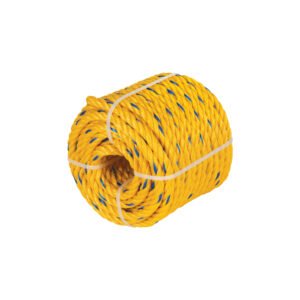Kilo de cuerda amarilla de polipropileno 19mm rollo 1kg 40958