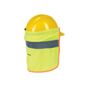 CUNU-V.jpg Cubrenuca para casco verde con reflejante Truper 13165