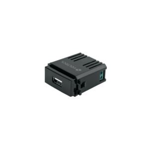 CUSB-IN.jpg Módulo USB línea Italiana color negro Volteck 47603