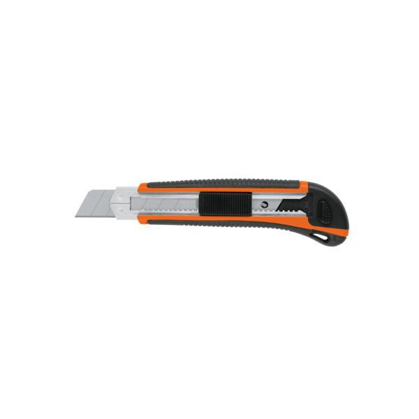 Cutter 25 mm profesional con alma metálica y grip Truper 17901