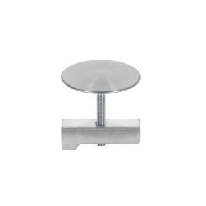 Cubretaladro de acero inoxidable 1-3/4 satín Foset 49596