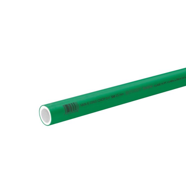 Tubo de 25mm (3/4) PPR hidráulico 4m 0.9kg FOSET 49898