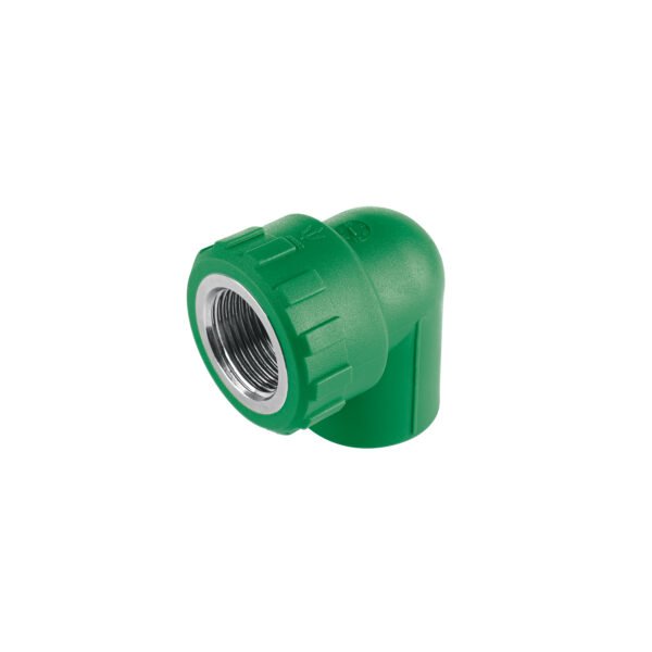 Codo 90° PPR 3/4 rosca hembra con inserto metálico Foset 49862