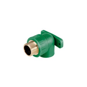 CV-592.jpg Codo oreja 90° PPR 3/4 macho con inserto metálico Foset 45266