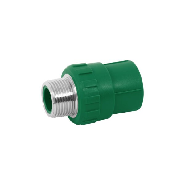 Adaptador PPR 1/2 macho con inserto metálico Foset 49879