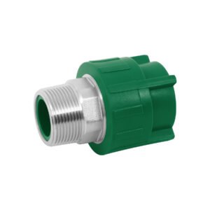 CV-614.jpg Adaptador PPR 1-1/4 macho con inserto metálico Foset 45450