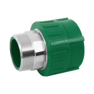CV-616.jpg Adaptador PPR 2 macho con inserto metálico Foset 45452
