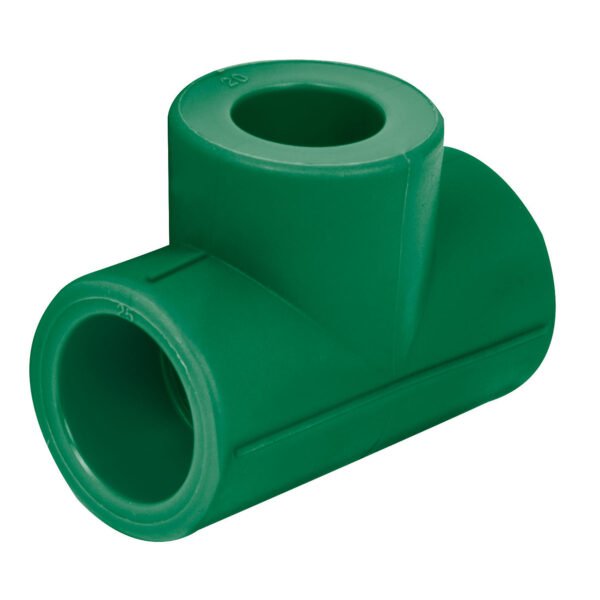Tee reducida de PPR 3/4 x 1/2 x 1/2 Foset 49843