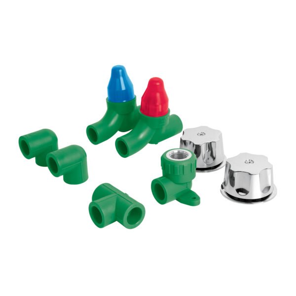 KIT PPR para instalación regadera con manerales Foset 46035