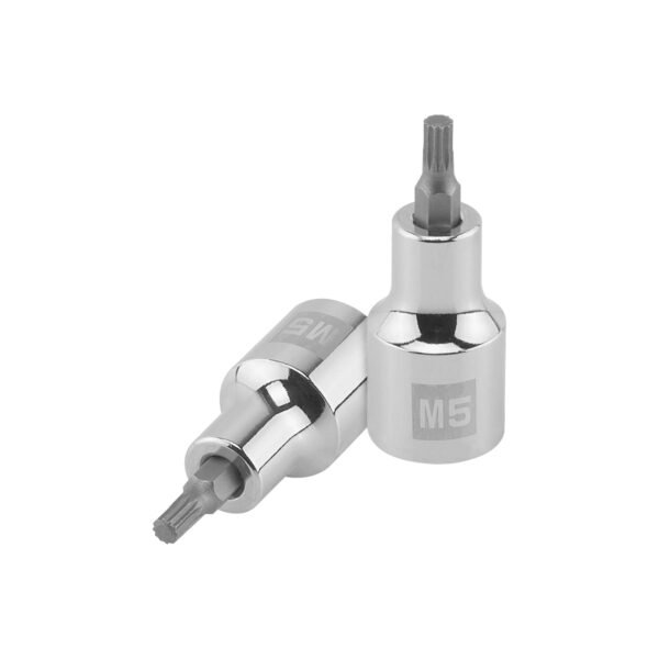 Dado punta corta bristol M5 cuadro 1/2 Truper 101292