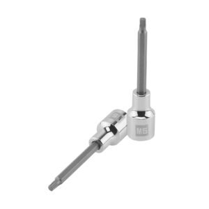 Dado punta larga bristol M5 cuadro 1/2 Truper 101248