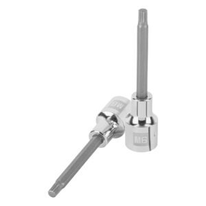 Dado punta larga bristol M6 cuadro 1/2 Truper 101249