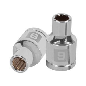 Dado de 9 mm 12 puntas cuadro 1/2 Truper 13523