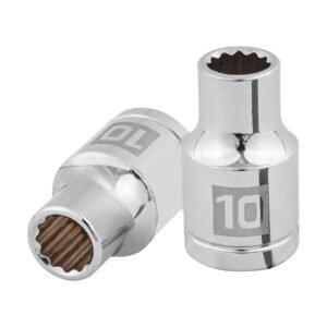 D-1210-EM.jpg Dado de 10 mm 12 puntas cuadro 1/2 Truper 13524