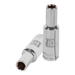 Dado largo de 10 mm 6 puntas cuadro 1/2 Truper 13350