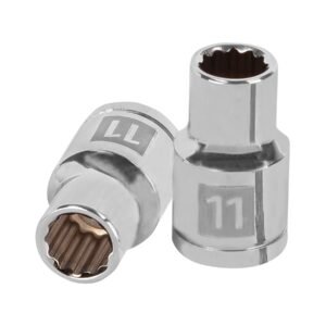 D-1211-EM.jpg Dado de 11 mm 12 puntas cuadro 1/2 Truper 13525