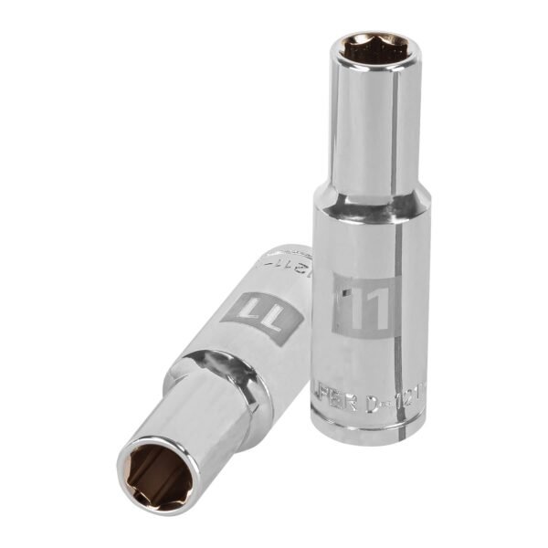 Dado largo de 11 mm 6 puntas cuadro 1/2 Truper 13351