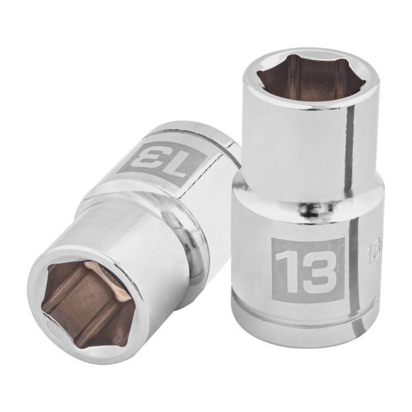 Dado de 13 mm 6 puntas cuadro 1/2 Truper 13263