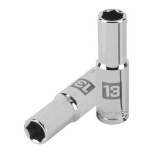 D-1213-ML.jpg Dado largo de 13 mm 6 puntas cuadro 1/2 Truper 13353