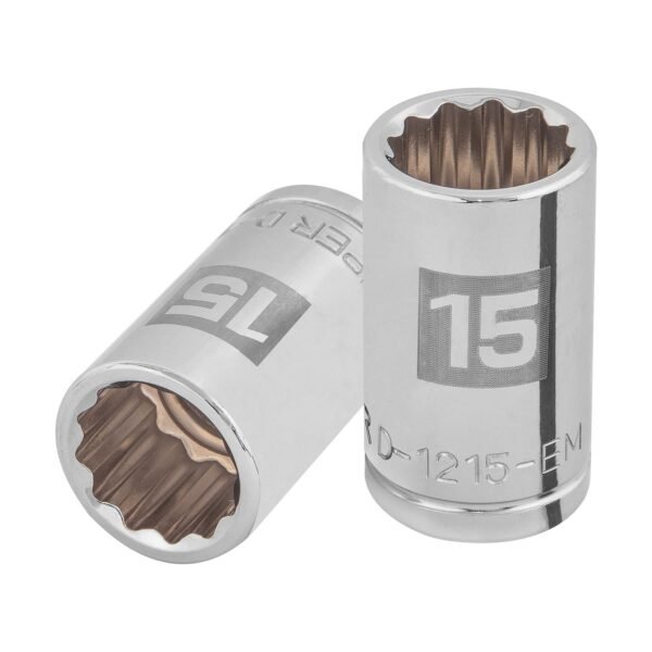 Dado de 15 mm 12 puntas cuadro 1/2 Truper 13529