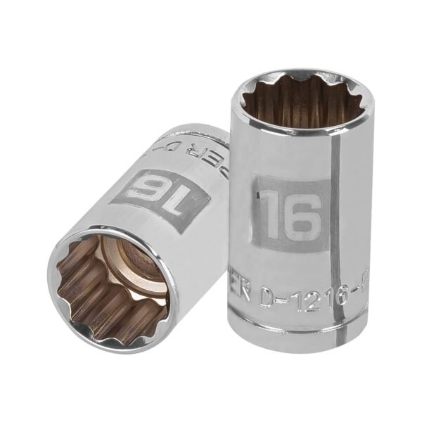 Dado de 16 mm 12 puntas cuadro 1/2 Truper 13530
