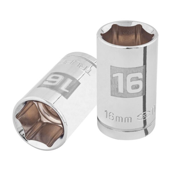 Dado de 16 mm 6 puntas cuadro 1/2 Truper 13266